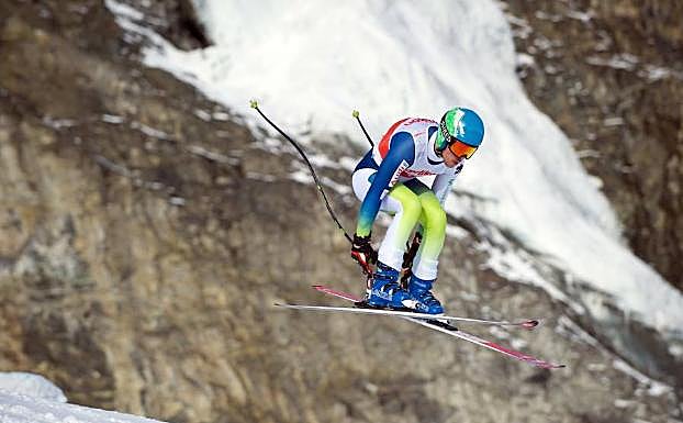 Adur Etxezarreta no logra completar el Supergigante en el Mundial de